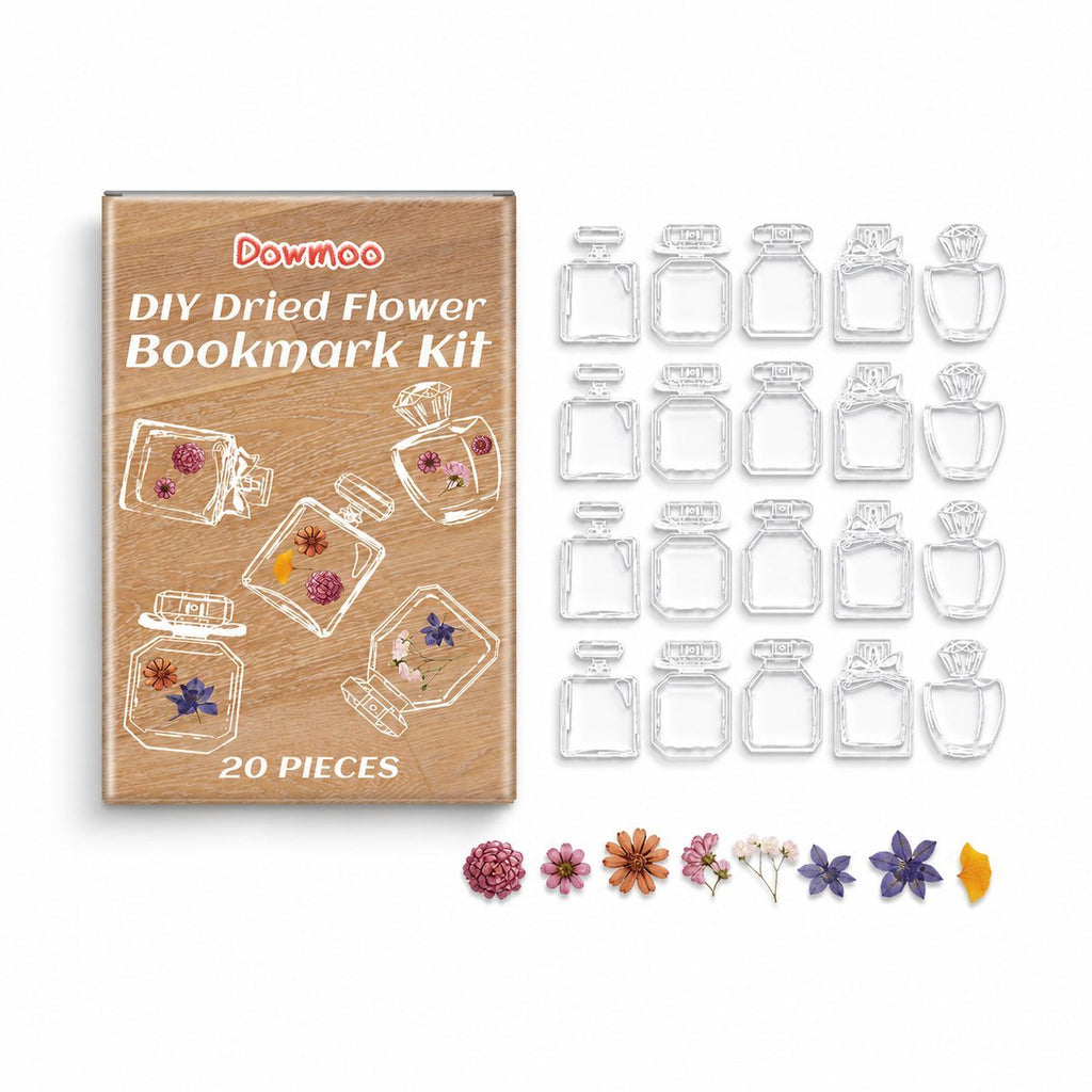 DIY Dried Flower Bookmark Kit, 20 Pieces - image 3