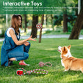 Set Of 5Pcs Christmas Dog Rope Chew Toys Dog Interactive Toys Set For  - image 1