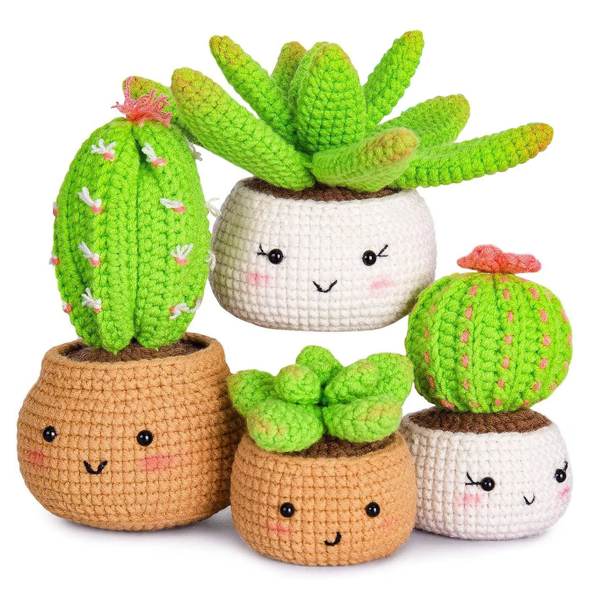Beginner Crochet Kit, Succulents - image 8