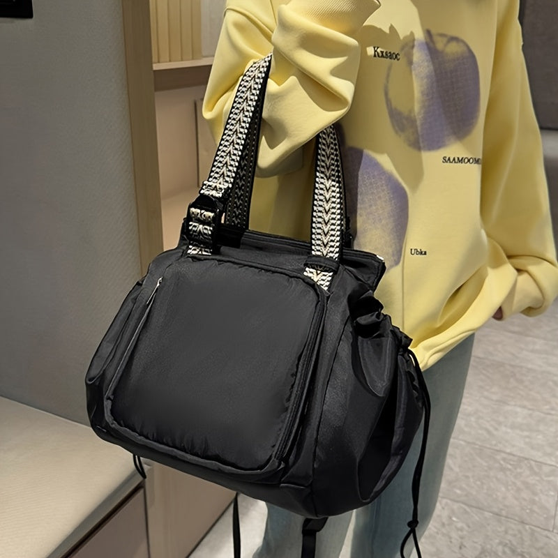 Ins Backpack Fashion Multifunctional Large Capacity Shopping Shoulder  - image 6
