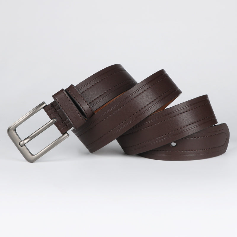 Men Belt Leather Belt For Men, Design For Formal Work Or Casual - image 8