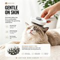 Self-Cleaning Pet Slicker Brush for Cats & Dogs - image 1