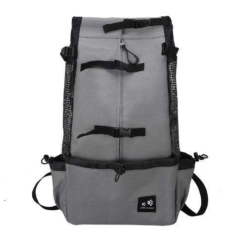 Pet Dog Carrier Bag Carrier For Dogs Backpack Out Double Shoulder Port - image 1