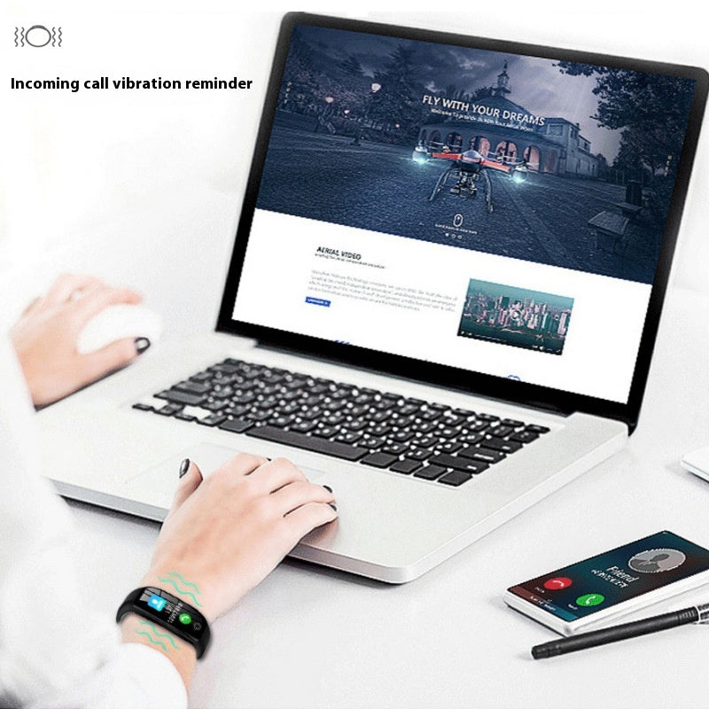 Color Screen F21 Smart Bracelet Monitor Sleep - image 6