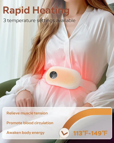 Portable Heating Pad, Heating Pad For Period Cramps, Fast Heating Pad - image 6