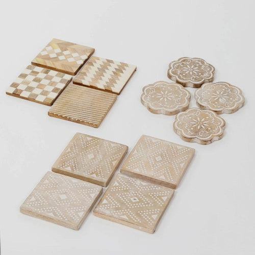 Assorted Design Coasters, Pack of 6 - image 2