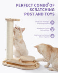 Indoor Cat Soft Scratching Board And Interactive Ball Track Toy Cat Re - image 1