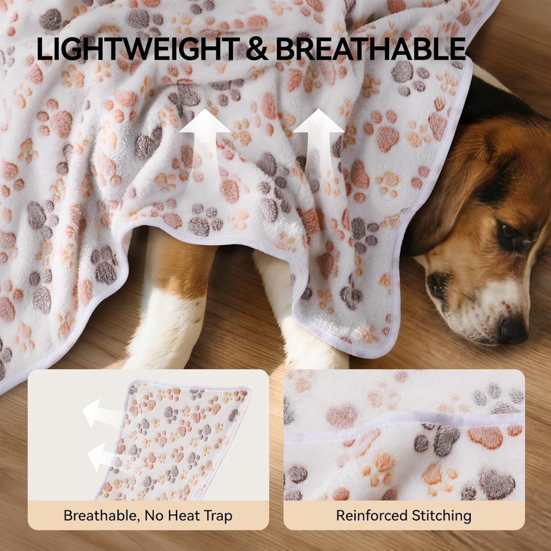 3 Soft Fleece Pet Blankets - image 5