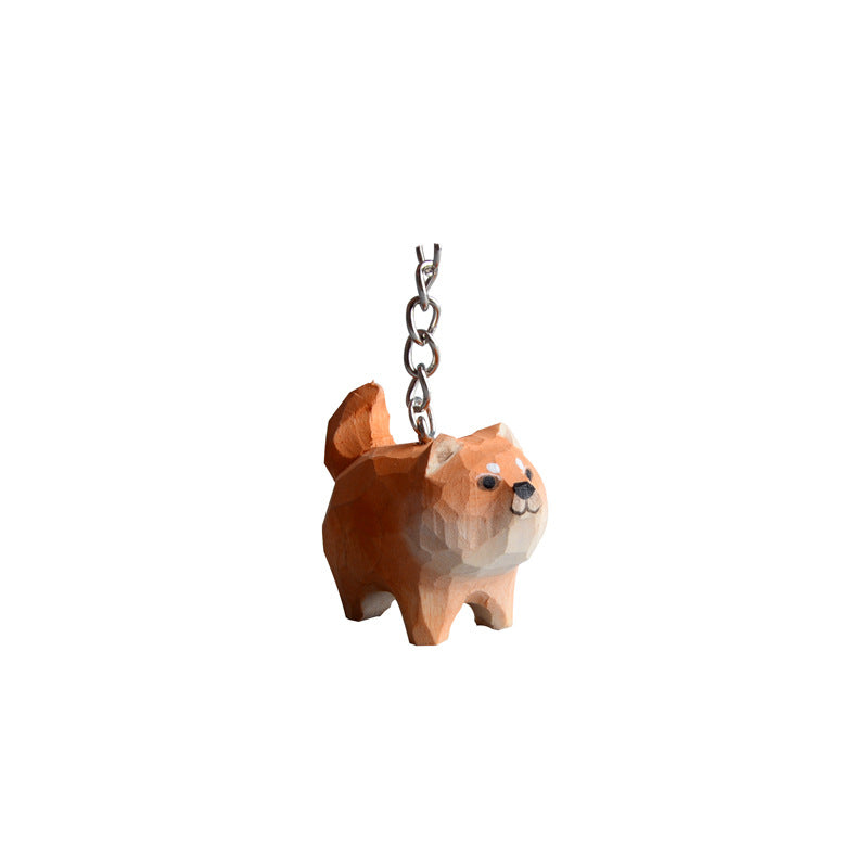 Creative Wooden Cat Trinkets Crafts Handmade Wood Carving - image 5