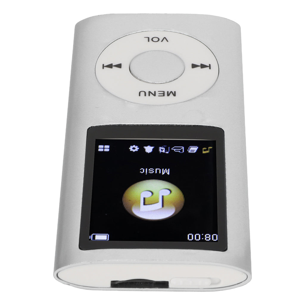 MP3 Player Stylish Multifunctional Lossless Sound Slim 1.8 Inch LCD Sc - image 2