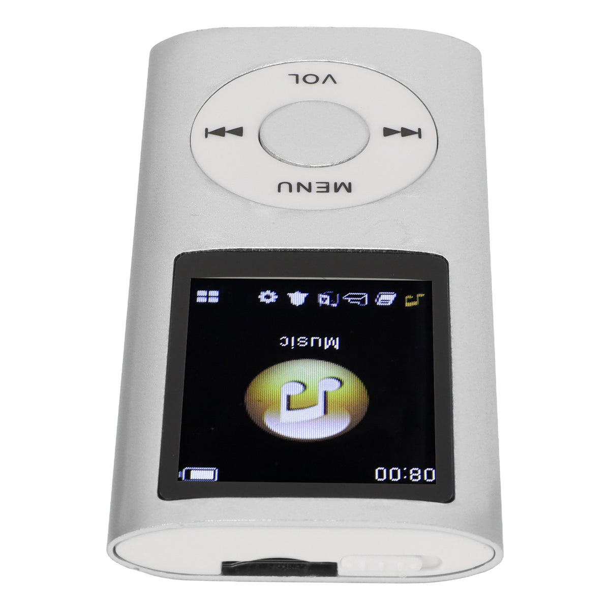 MP3 Player Stylish Multifunctional Lossless Sound Slim 1.8 Inch LCD Sc - image 2