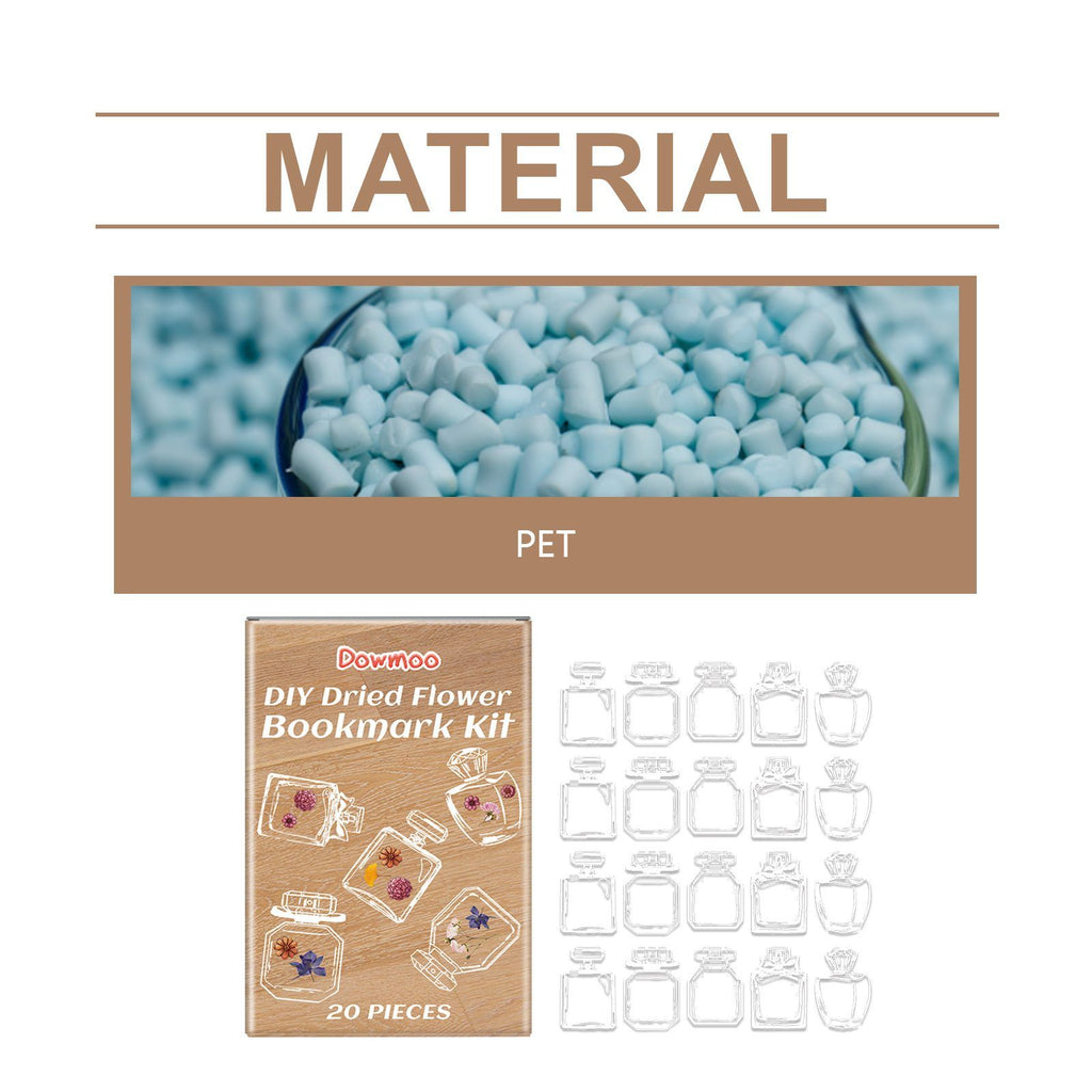 DIY Dried Flower Bookmark Kit, 20 Pieces - image 1