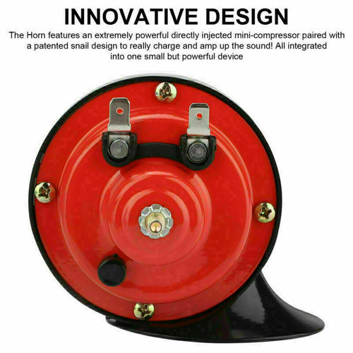 12V 300DB Super Loud Train Horn Waterproof For Motorcycle Car Truck SU - image 1