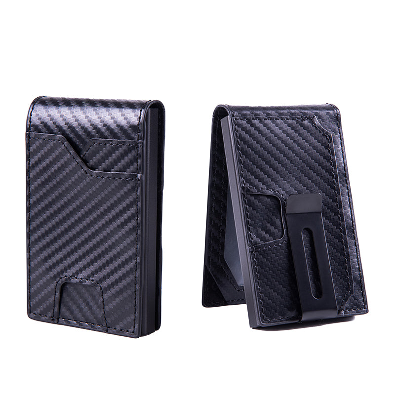 Men's Slim Pop-Up Card Holder Wallet, RFID Blocking - image 4