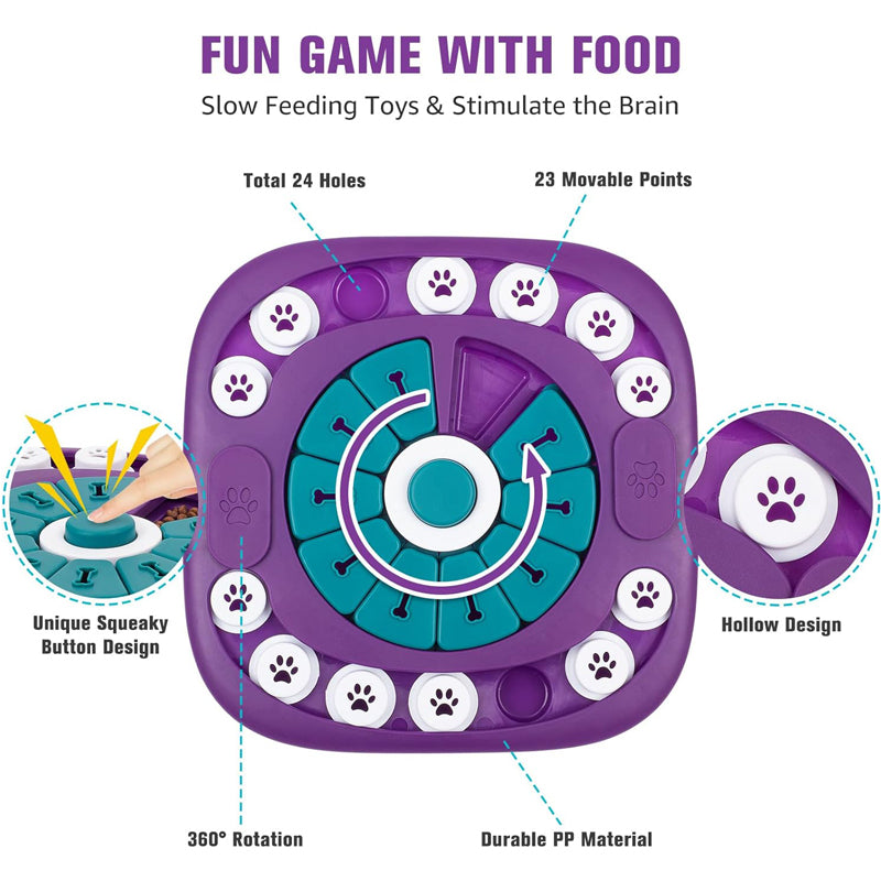 Interactive Treat Puzzle Dog Toy - image 7