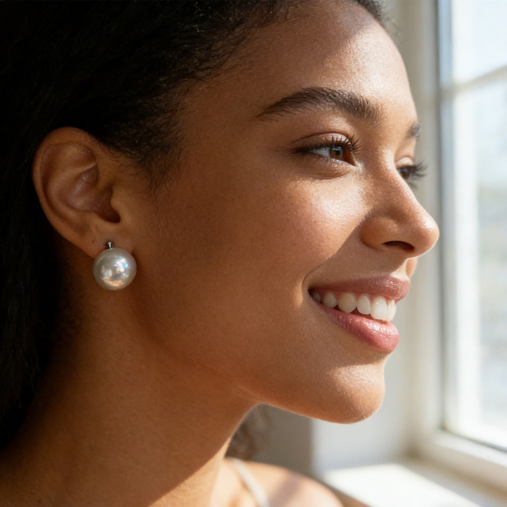 Pearl-Style Earrings - image 5