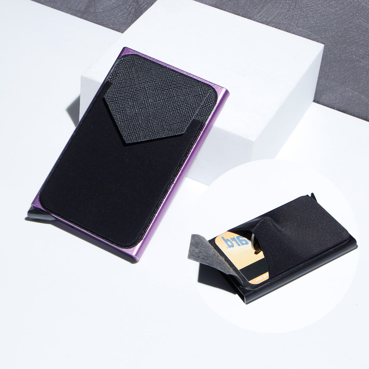 Metal Card Strap Lycra Cloth Anti-theft Swiping Aluminum Alloy Credit  - image 8