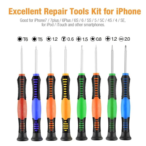 20 In 1 Mobile Screen Opening Repair Tools Kit Screwdriver Set For - image 6
