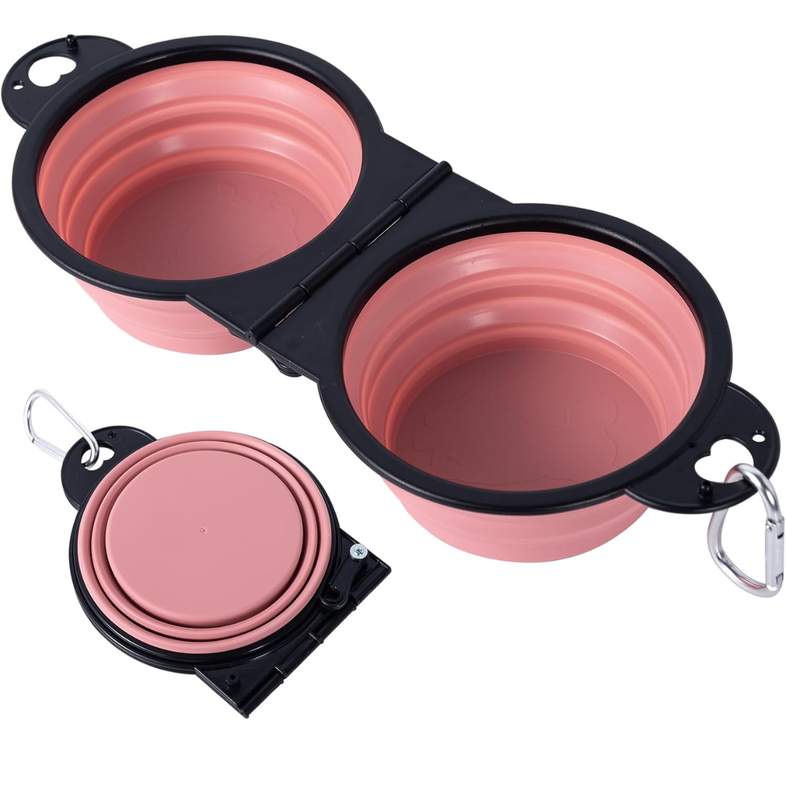 Collapsible Double Dog Bowl - image 1