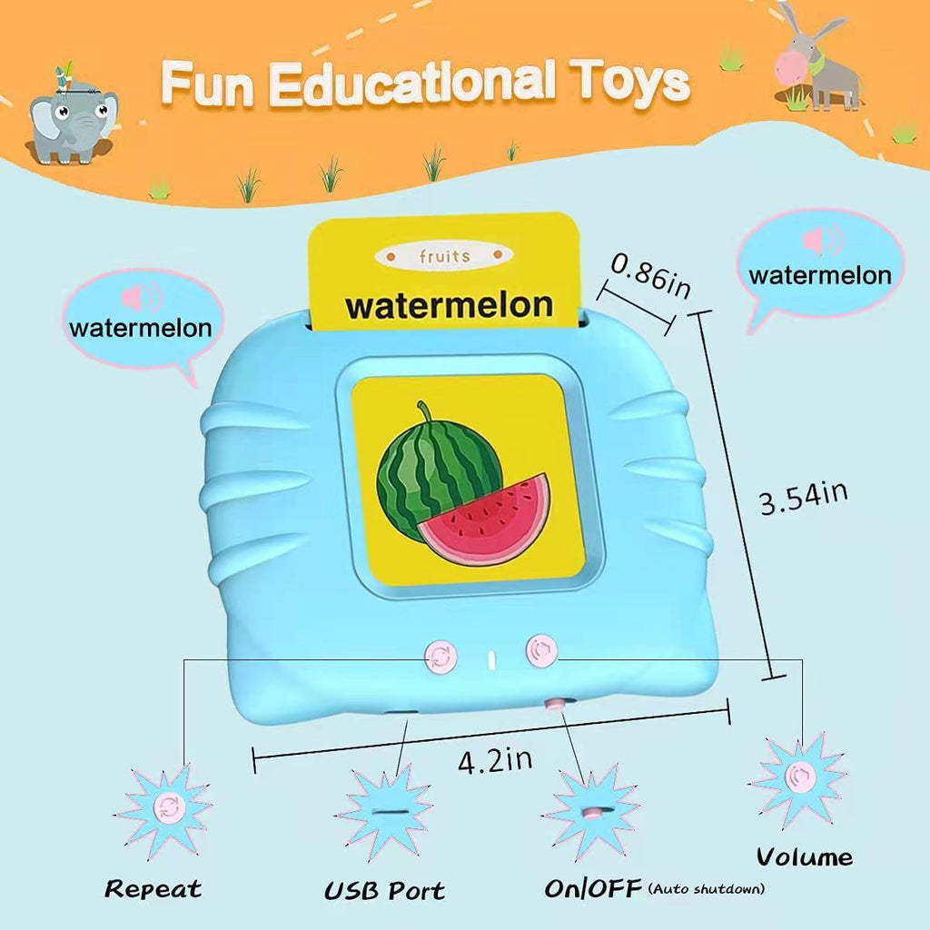 Children's Enlightening Early Education Smart Pure English Card - image 3