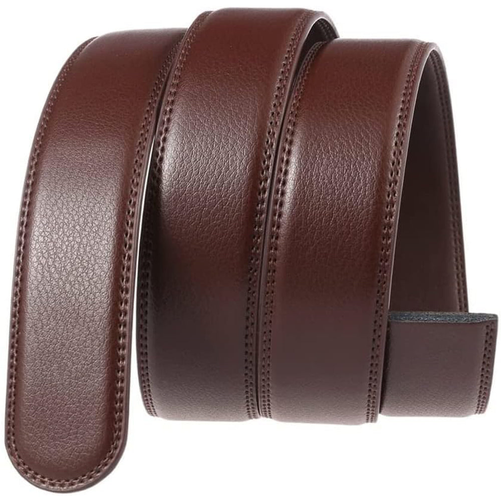 Men Belt Leather Belt For Men With Anti-Scratch Buckle Control Design  - image 3