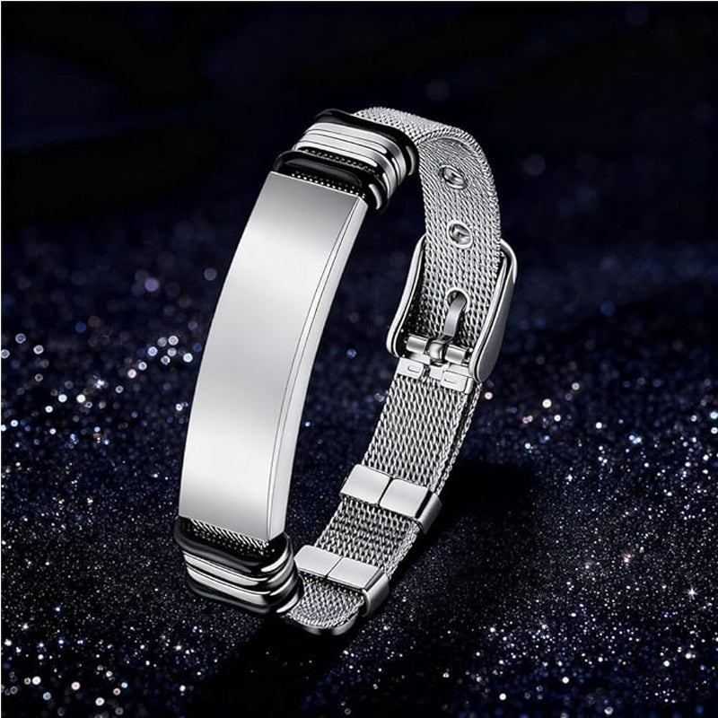 Adjustable Titanium Steel Bracelet - image 7
