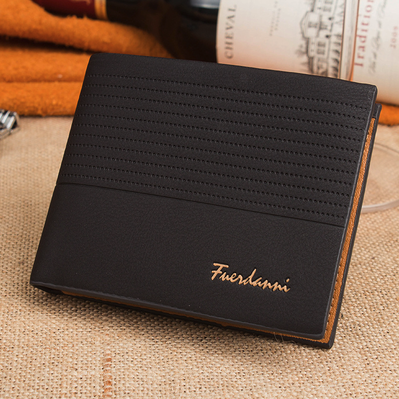 Men's Bifold Leather Card Holder Wallet - image 4