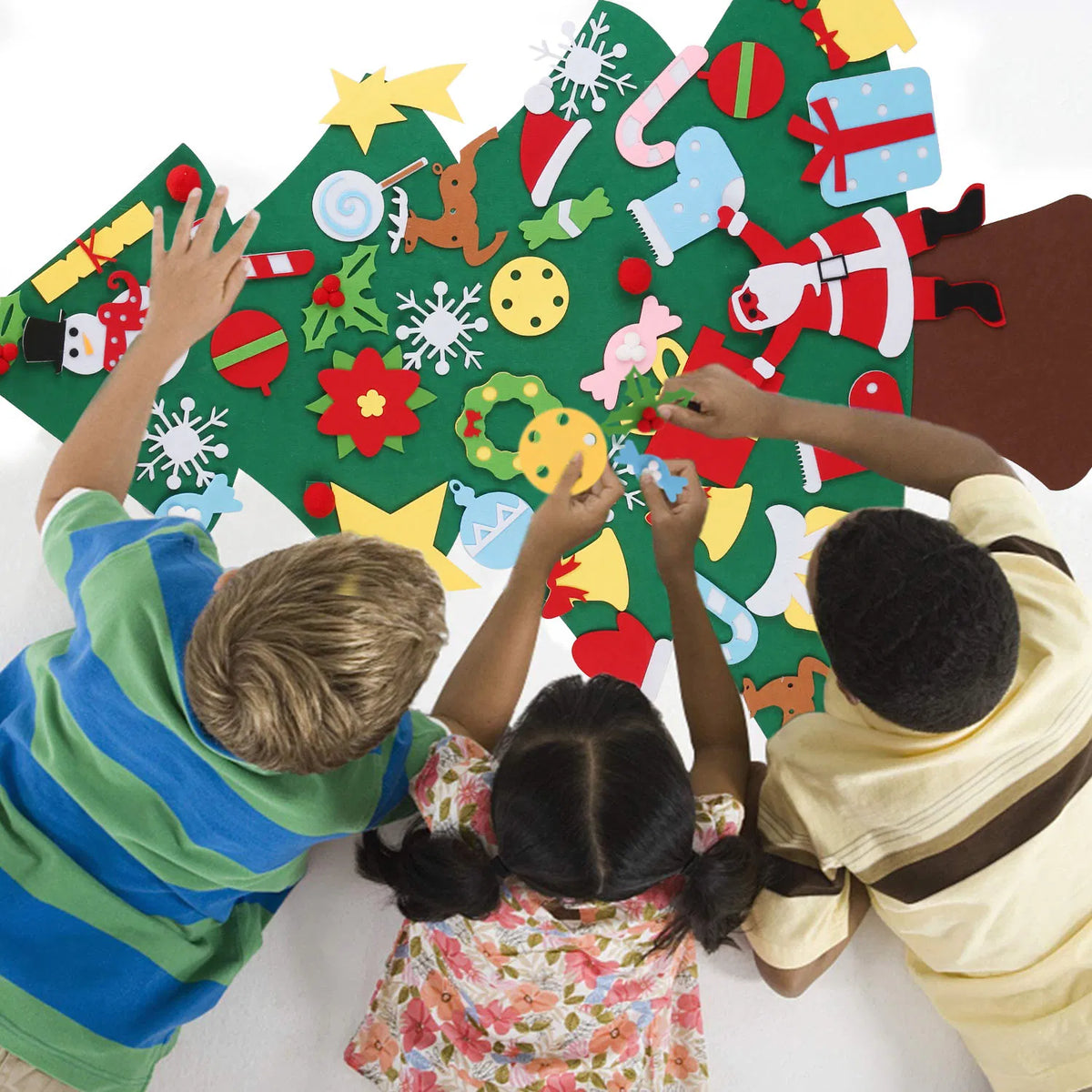DIY Felt Christmas Tree with 41 Detachable Ornaments - image 8