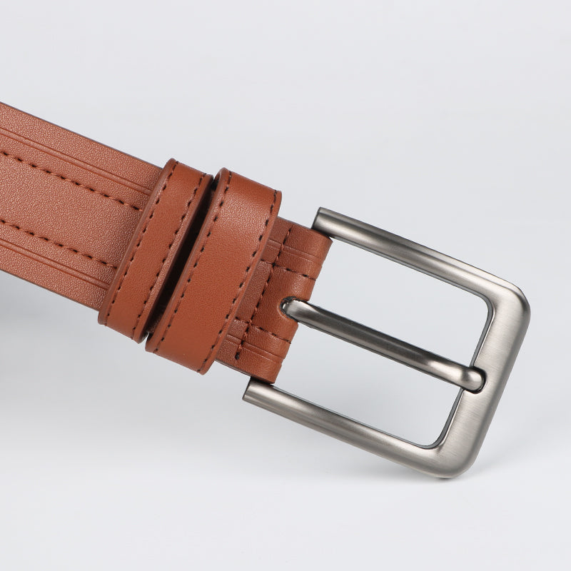 Men Belt Leather Belt For Men, Design For Formal Work Or Casual - image 7