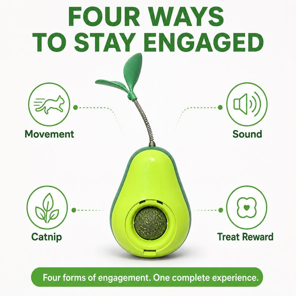 Avocado Wobble Cat Toy - image 6