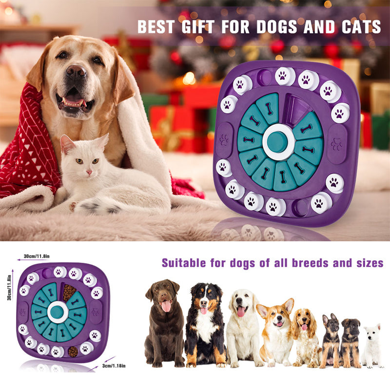 Interactive Treat Puzzle Dog Toy - image 8