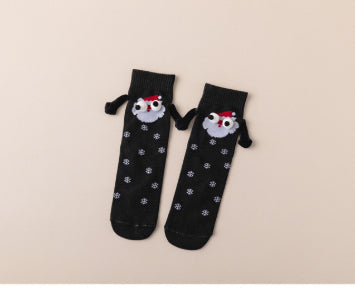 Couple Magnetic Handle Cute Hand Socks Christmas - image 7