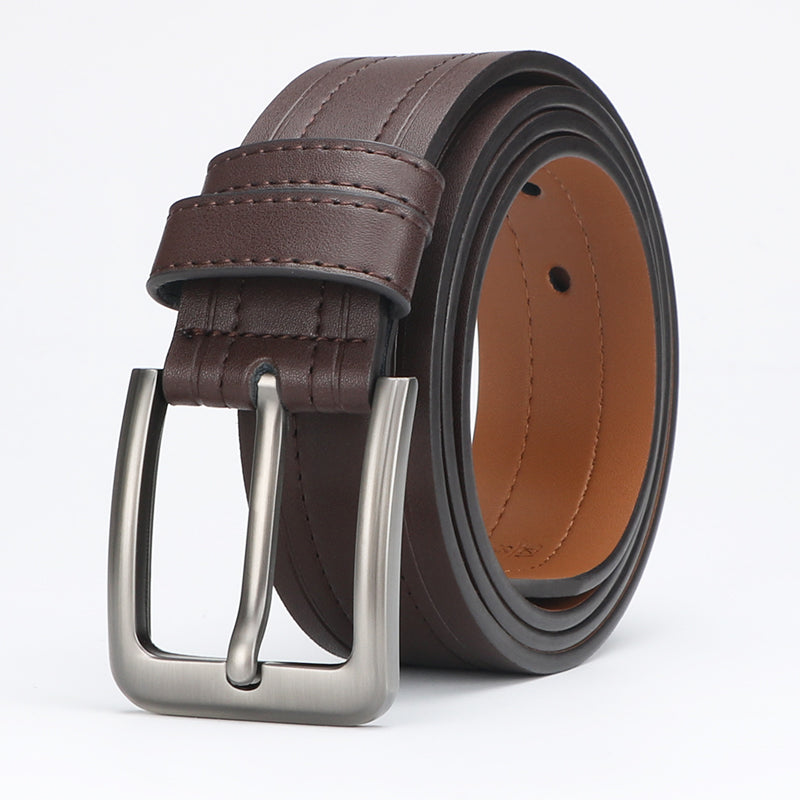 Men Belt Leather Belt For Men, Design For Formal Work Or Casual - image 5