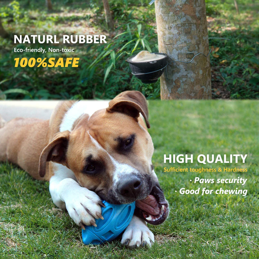 Pet Supplies Dog Toys Rubber Sounding Rugby Wear-Resistant Bite-Resist - image 6