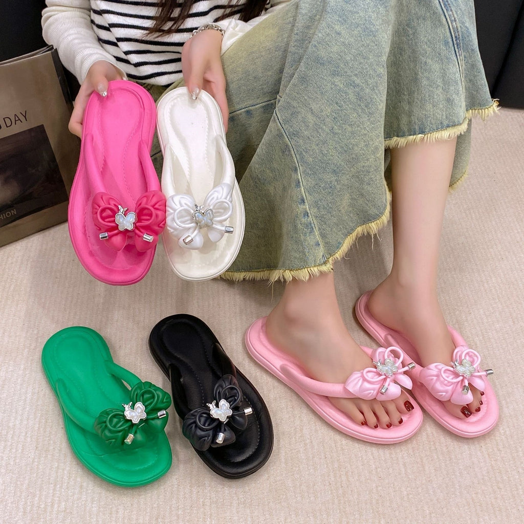 EVA Non-slip Wear-resistant Fashion All-match Women's Outdoor Slippers - image 1