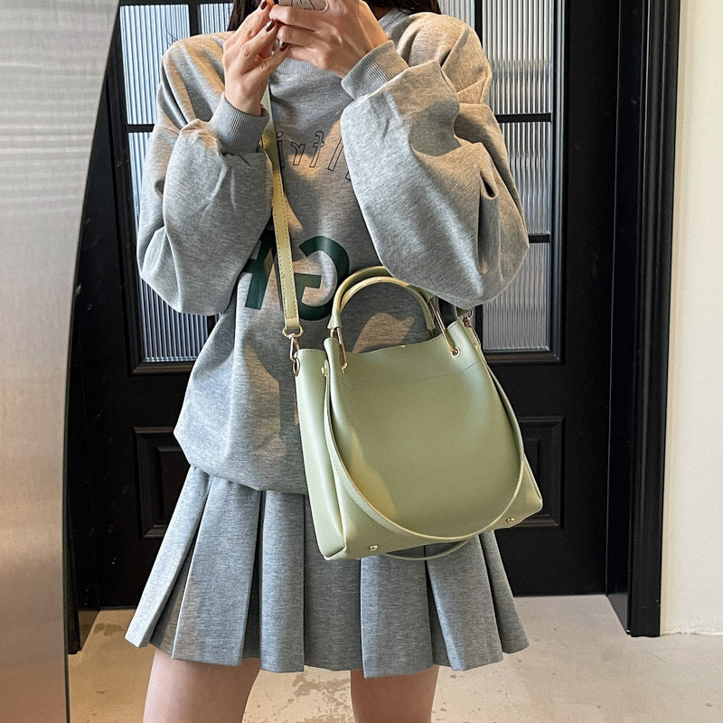 Bucket Bag Simple All-match Portable Shoulder Crossbody Bags - image 8