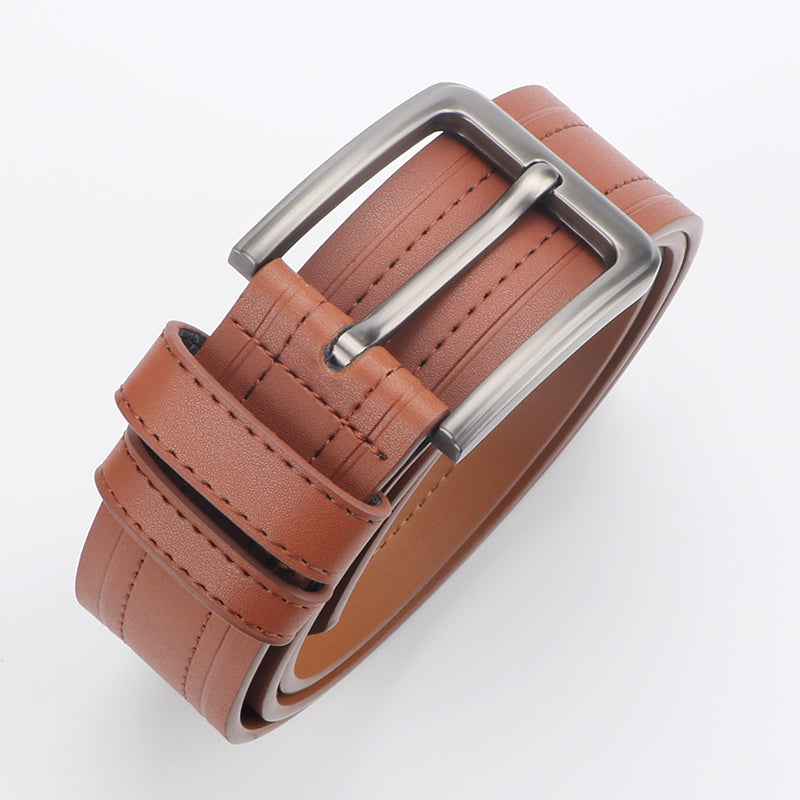 Men Belt Leather Belt For Men, Design For Formal Work Or Casual - image 6
