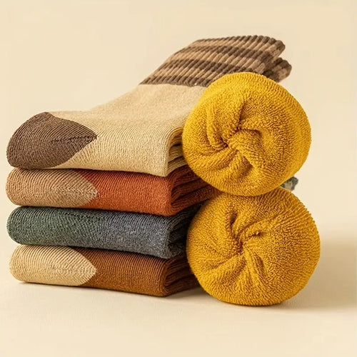 10 Pairs Thick Warm Winter Socks for Women & Men - image 2