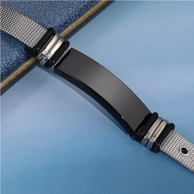 Adjustable Titanium Steel Bracelet - image 2