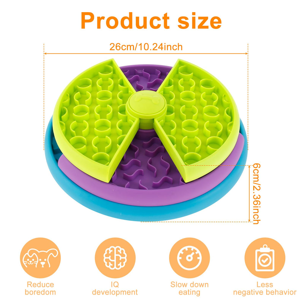 3-in-1 Interactive Dog Puzzle Feeder & Lick Mat - image 7