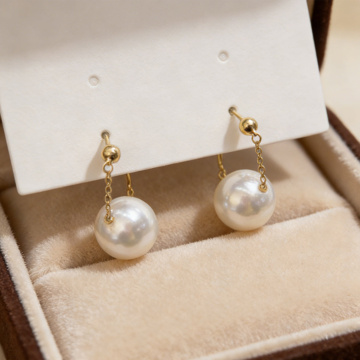 Pearl-Style Earrings - image 7
