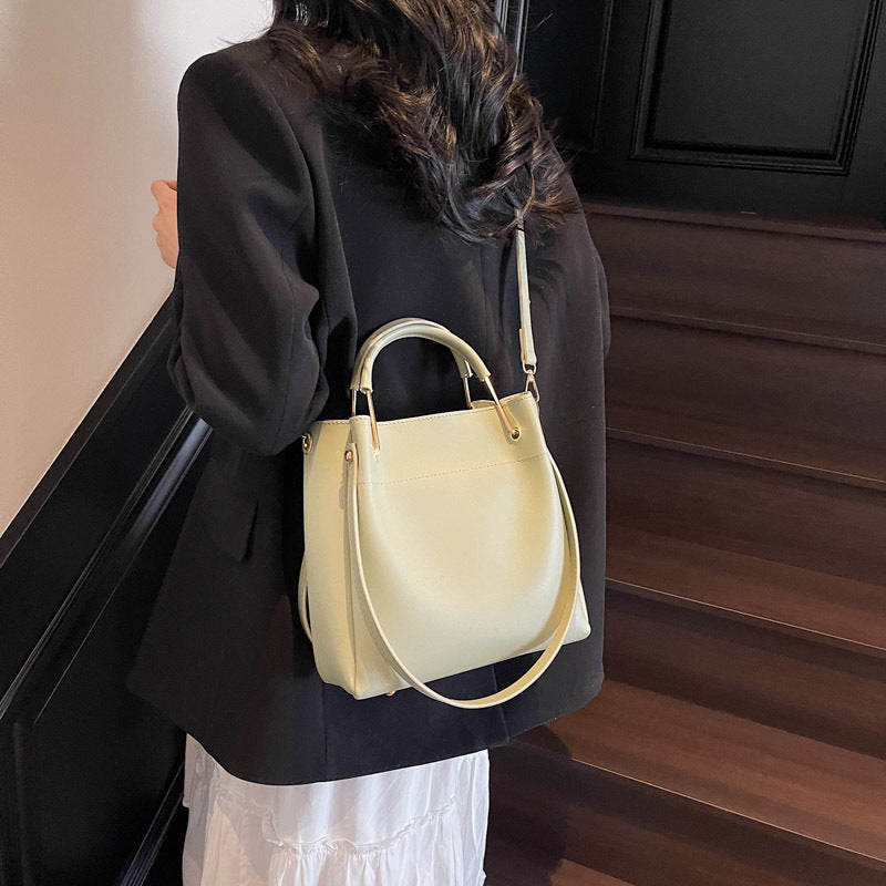 Bucket Bag Simple All-match Portable Shoulder Crossbody Bags - image 3