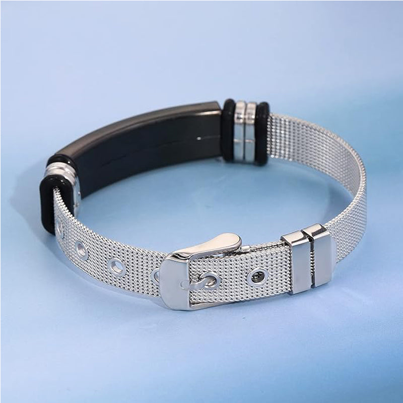 Adjustable Titanium Steel Bracelet - image 3