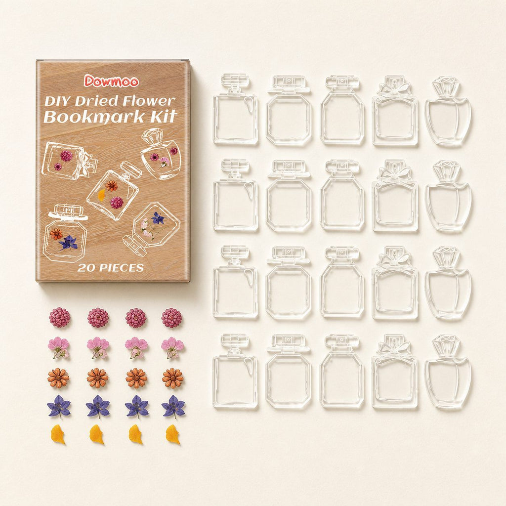 DIY Dried Flower Bookmark Kit, 20 Pieces - image 8