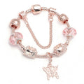Fashion Love Geometric Rose Gold Bracelet Women's Jewelry - image 6