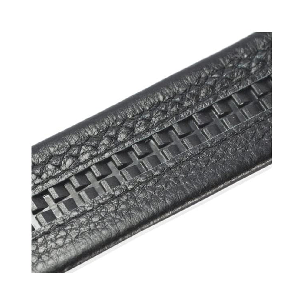 Men Belt Leather Belt For Men With Anti-Scratch Buckle Control Design  - image 1