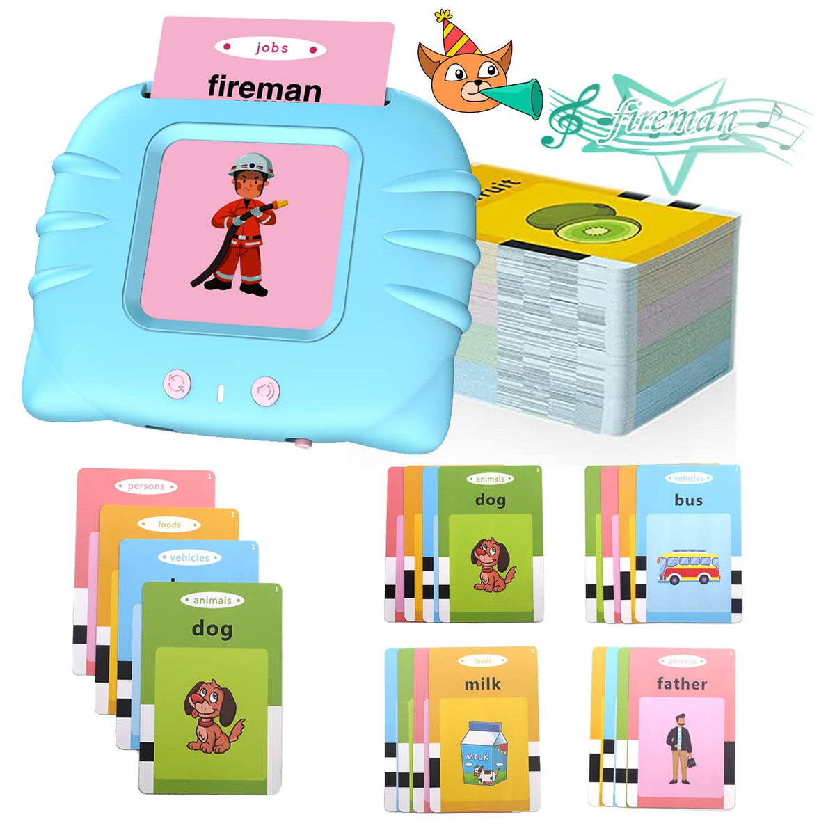 Children's Enlightening Early Education Smart Pure English Card - image 1