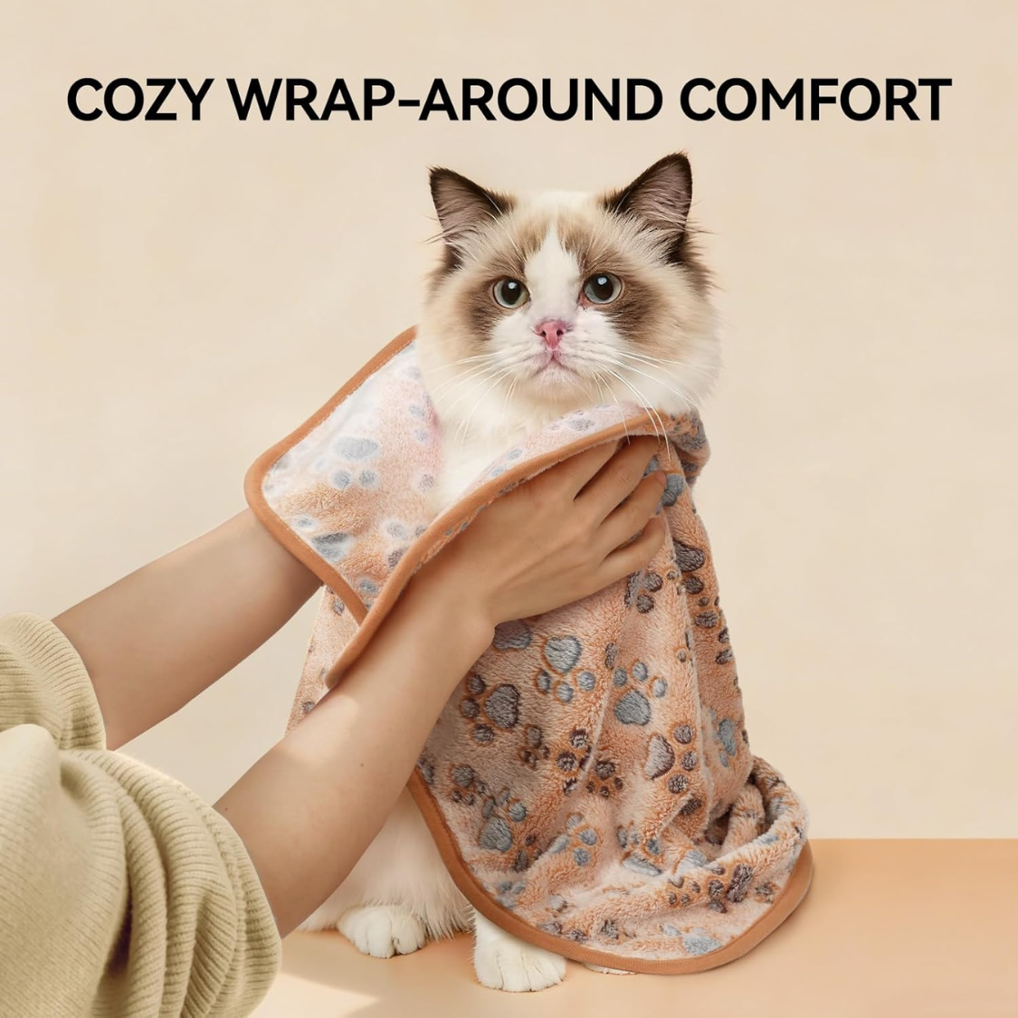 3 Soft Fleece Pet Blankets - image 1