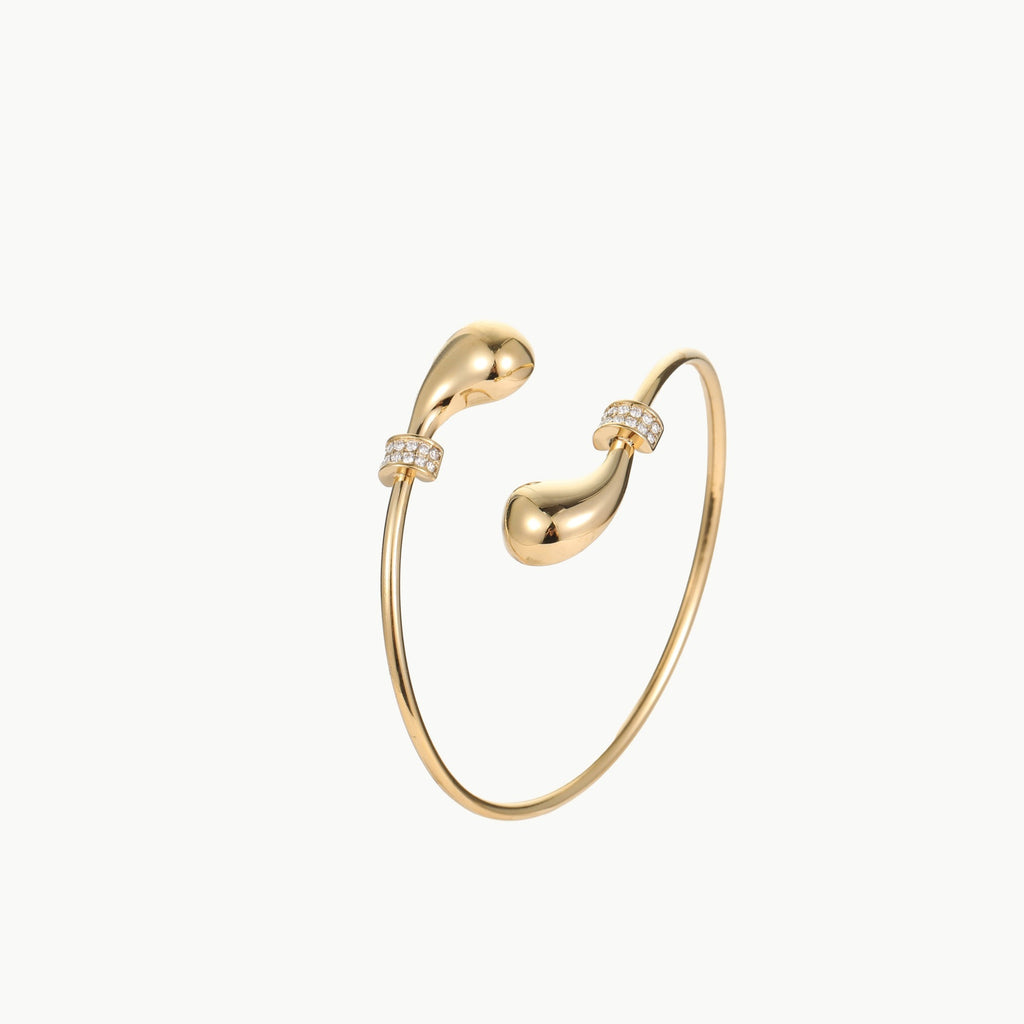 Stainless Steel Open Cuff Bracelet - image 1