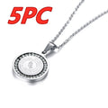 Stainless Steel Rhinestone Prayer English Scripture Pendant - image 1